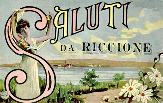 Saluti da Riccione Riccione Magazine Cenni Storici Saluti Da Riccione 1868