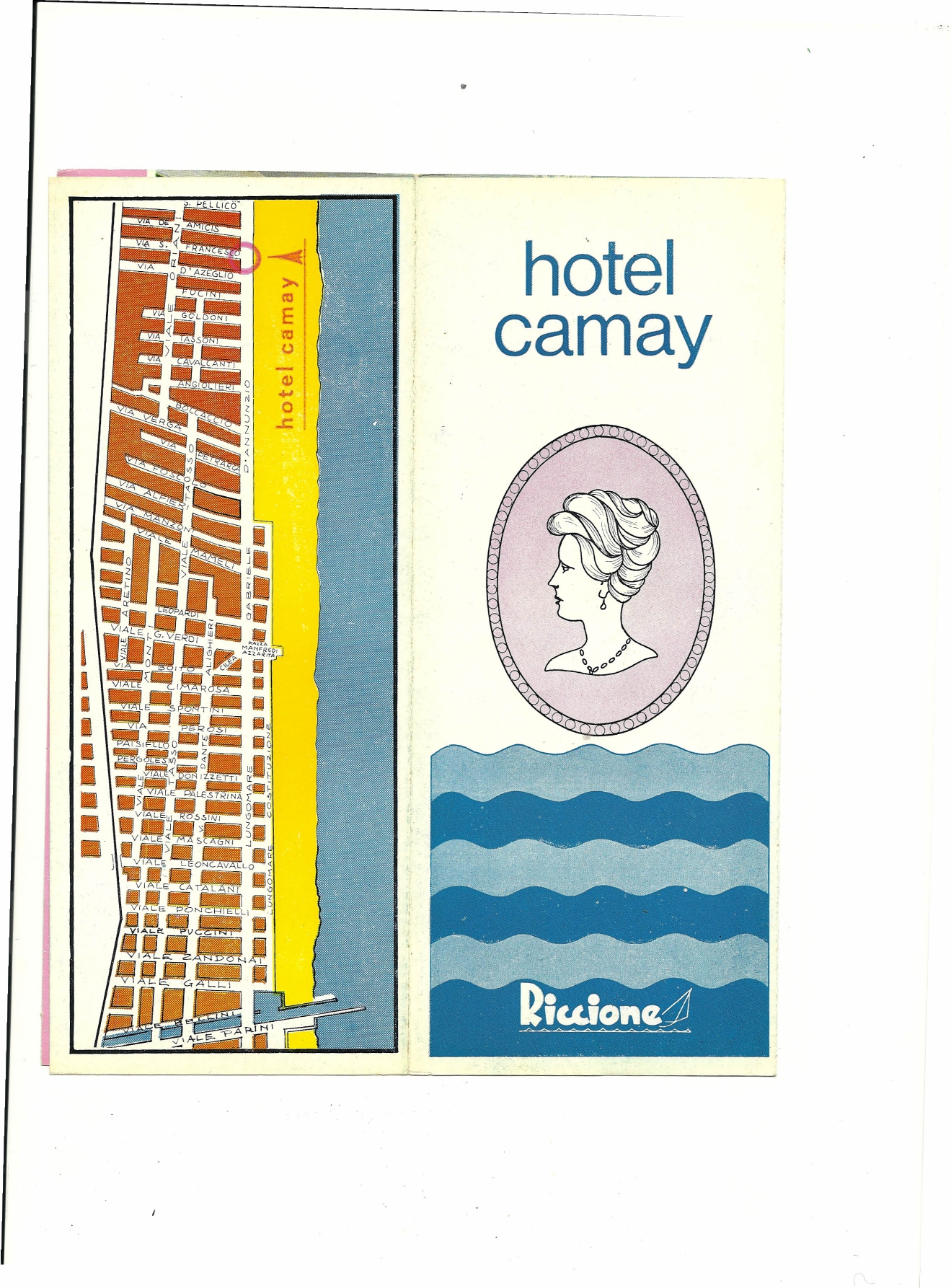 Depliand anni 80 3 page 0001 1 Riccione Hotel Camay l 8217 evoluzione della specie 2