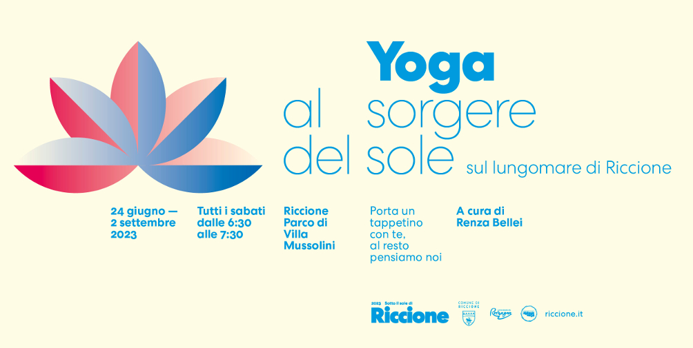 Yoga estate sito Riccione Albe in controluce concerti al sorgere del sole sulle spiagge di Riccione Paola Turci