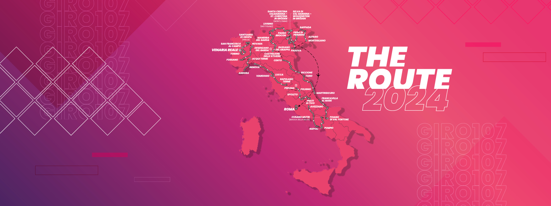 Theroute 2024 Riccione Citt di tappa del Giro d Italia 2024
