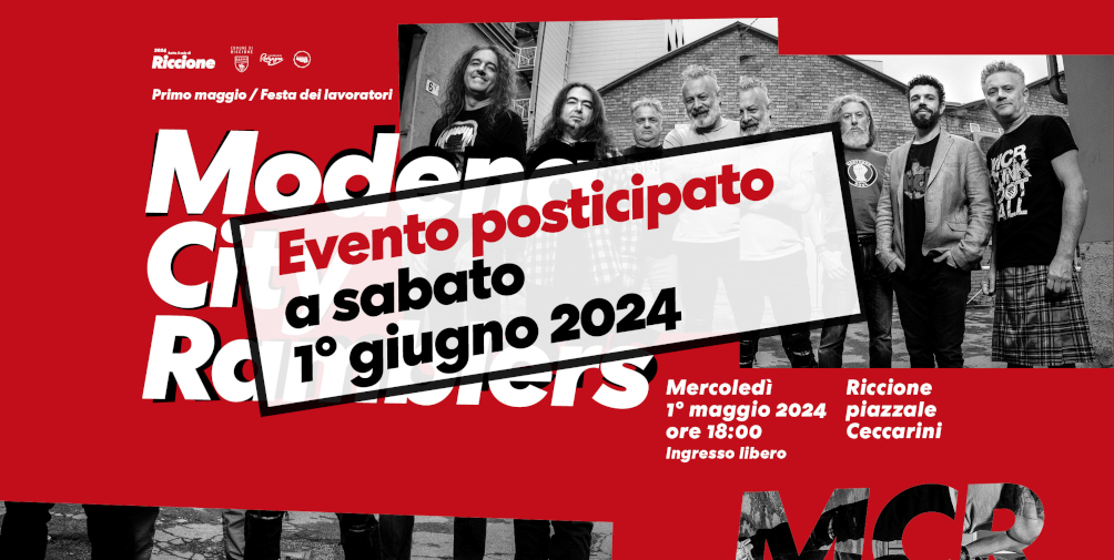 Riccione Eventi:Concerto live dei Modena City Ramblers