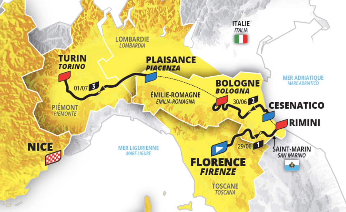 Romagna Eventi:Tour de France - 1° tappa