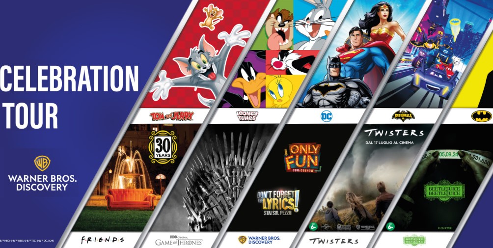 Riccione Warner Bros. Discovery Celebration Tour