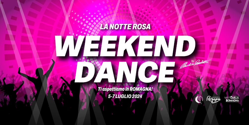 Conto alla rovescia per il capodanno dell’estate, la Notte Rosa, che da diciannove anni scatena una grande festa collettiva in tutta la Romagna, colorando la costa e coinvolgendo anche l’entroterra, con un programma ricchissimo di iniziative dal 5 al 7 luglio. Il grande flash mob collettivo L’edizione 2024 “Weekend dance” ispira ritmo, ballo e movimento e invita al grande flash mob collettivo in programma sabato 6 luglio alle ore 18: a Riccione, si ballerà sotto il gazebo di viale Ceccarini (incrocio con viale Dante), seguendo la coreografia curata da Alessia Molinari di Cruisin’Arts sulle note del brano appositamente realizzato da Moreno il Biondo, Claudio Cecchetto e altri dj. Lo spettacolo dei fuochi d’artificio Da tradizione, la Notte Rosa è un venerdì: quest’anno, il 5 luglio, allo scoccare della mezzanotte i 110 chilometri della riviera romagnola si illumineranno di rosa, con lo spettacolo dei fuochi d’artificio, a Riccione in programma in piazzale Roma. Il programma della Notte Rosa spazia tra sport, cultura, divertimento, musica e tanto altro ancora, in un calendario scandito da importanti appuntamenti.
