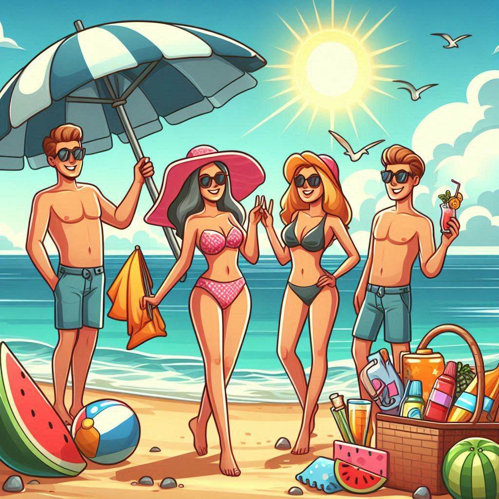Vacanze Riccione: Quanto manca ad indossare il costume?? 1 Riccione In costume per Vacanze riccione