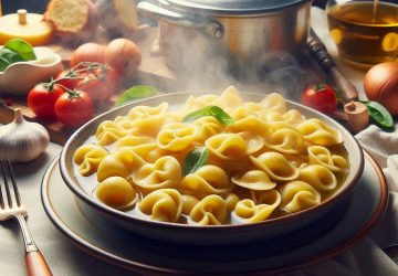 Riccione cucina Cappelletti in Brodo di romagna