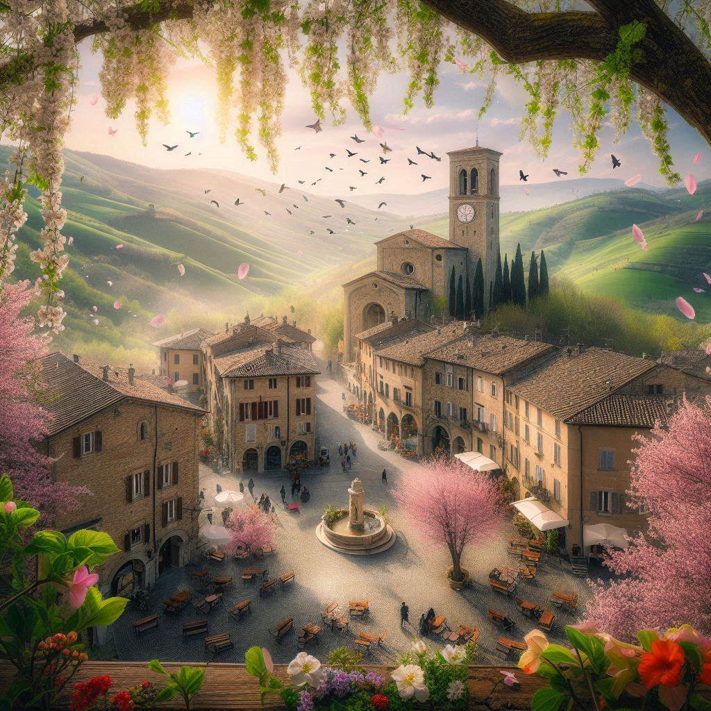 primavera in piazza