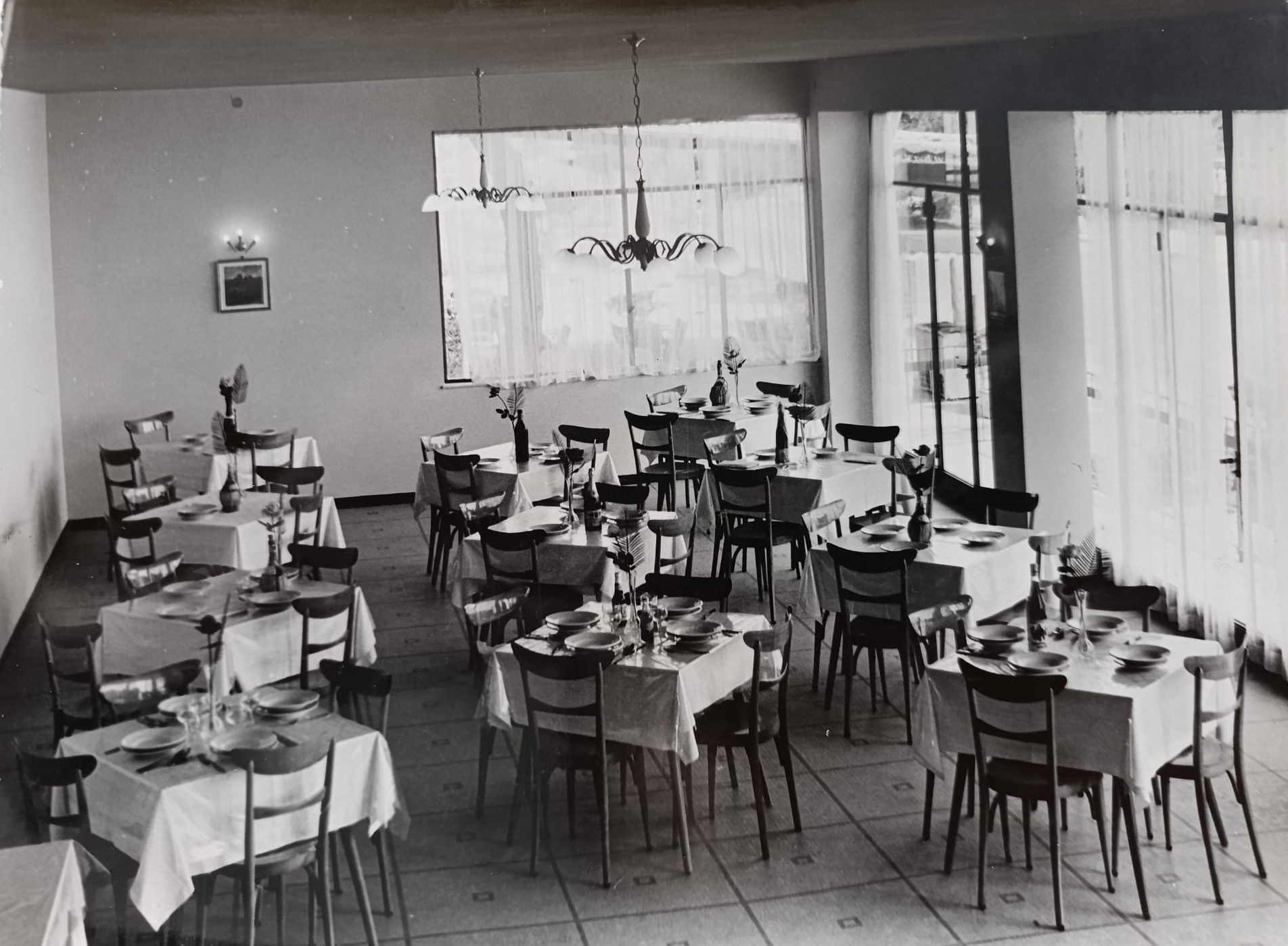 sala pranzo vintage